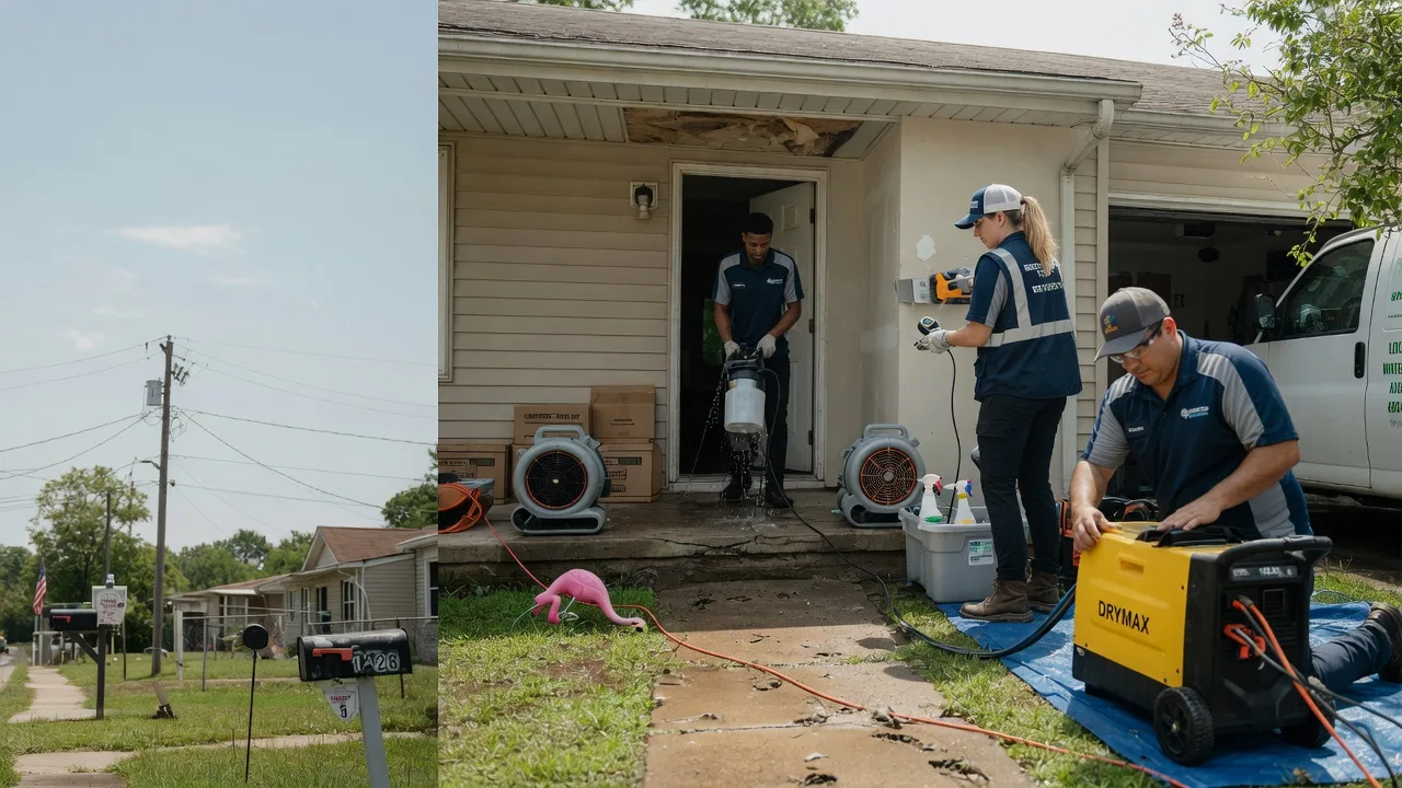 Storm Damage Water Removal in Fort Dodge, KS near me